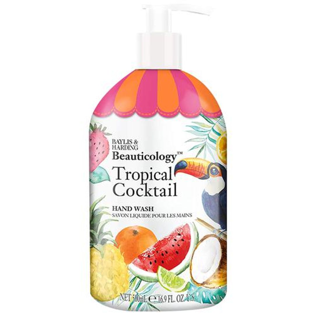 Luxury Hand Wash Liquid - Beauticology Tropical Cocktail, No Parabens