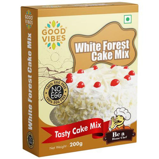 White Forest Cake Mix - Eggless, Tasty, Easy To Make