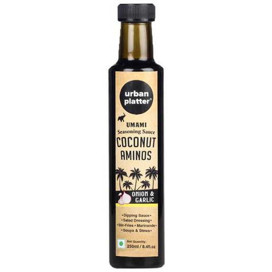 Umami Seasoning Sauce - Coconut Aminos, 100% Vegan, Onion & Garlic