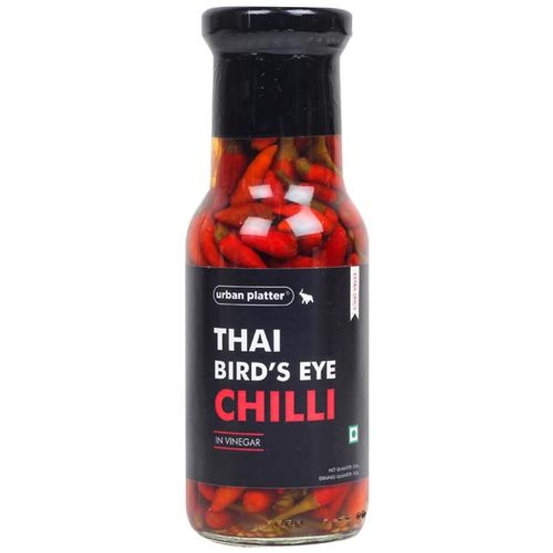 Thai Bird's Eye Chilli - Preserved In Vinegar