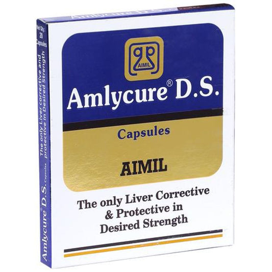 Amlycure D.S Capsule - With Botanical Extracts, Supports Liver Functions