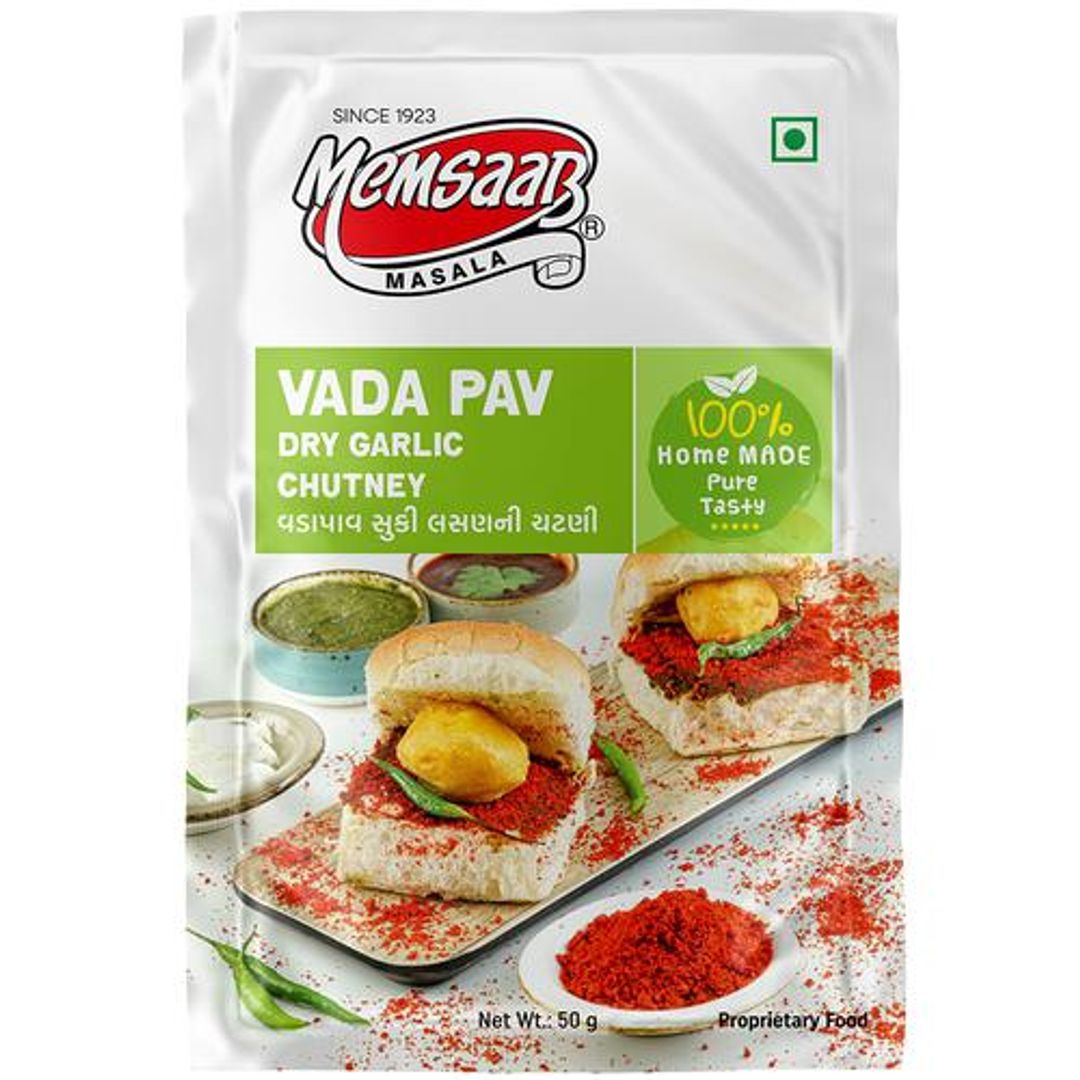 Vada Pav Dry Garlic Chutney - Homemade, Pure & Fresh, No Additional Colour