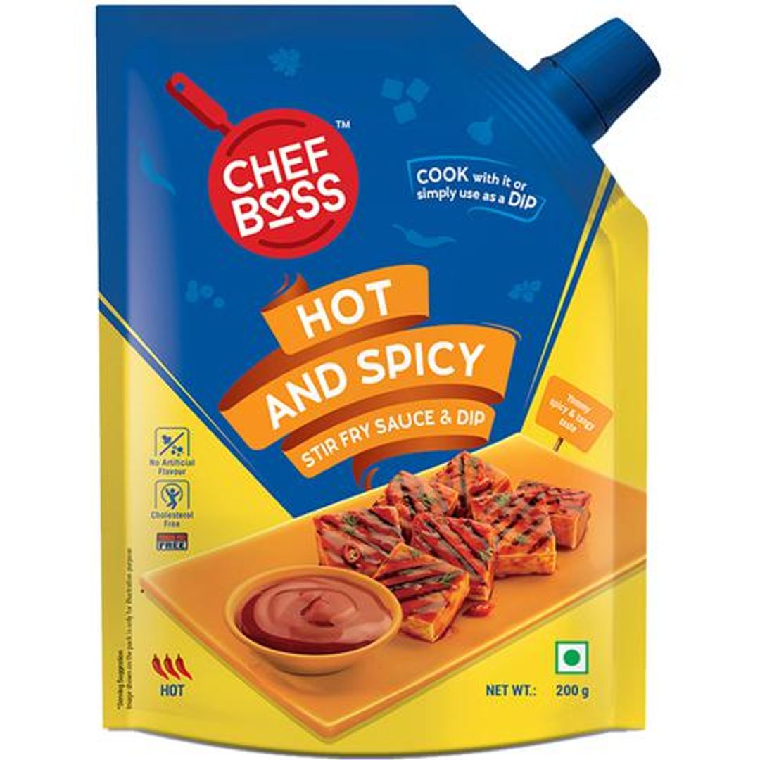 Stir Fry Sauce & Dip - Hot & Spicy, Suitable For Veg & Non-Veg Preparations