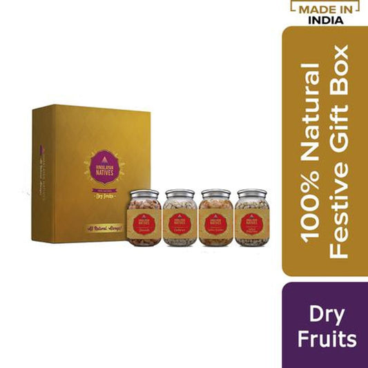 Festive Gift Box - 100% Natural & Healthy, Dry Fruits