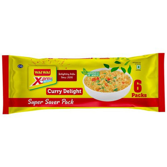 X-Press Noodles - Curry Delight, Goodness Of Wheat & Calcium, No Cholesterol