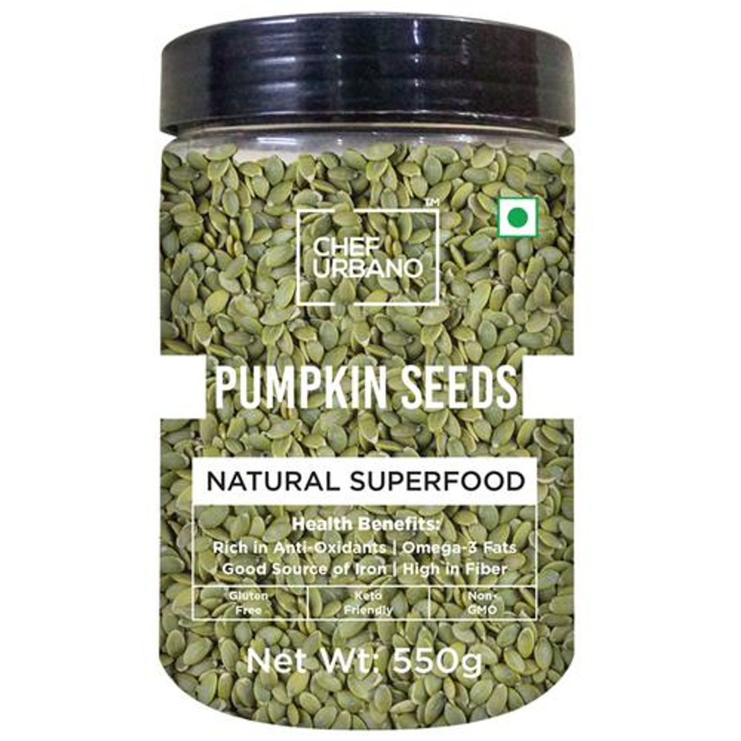 Pumpkin Seeds - Natural Superfood, Rich In Omega-3 Fats, Anti-oxidants, Good Source Of Iron