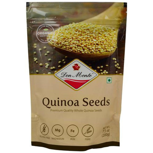 Organic Quinoa Seeds - Premium Quality, Gluten Free, For Baking, Cooking