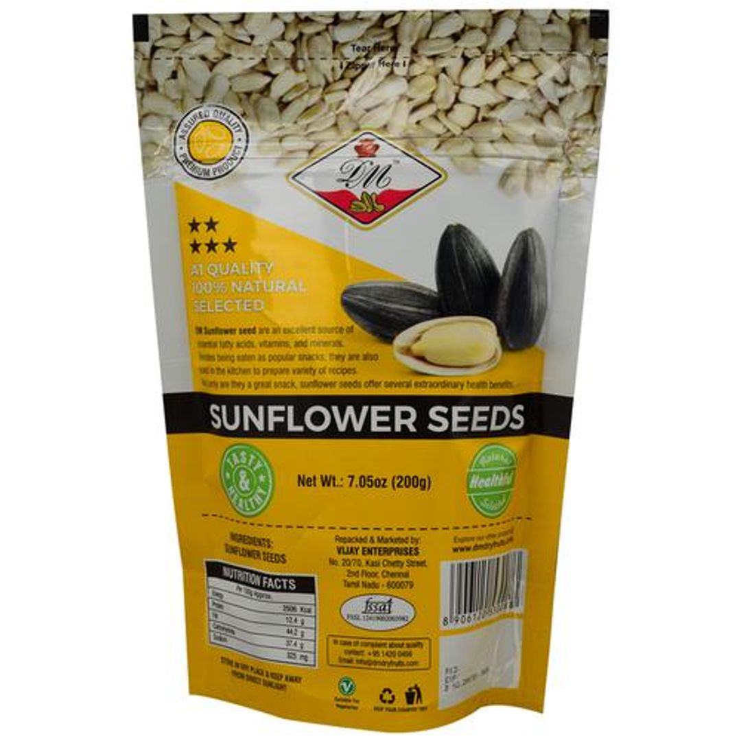 Sunflower Seeds -  Antioxidant Rich, Used As A Snack, Sprinkler