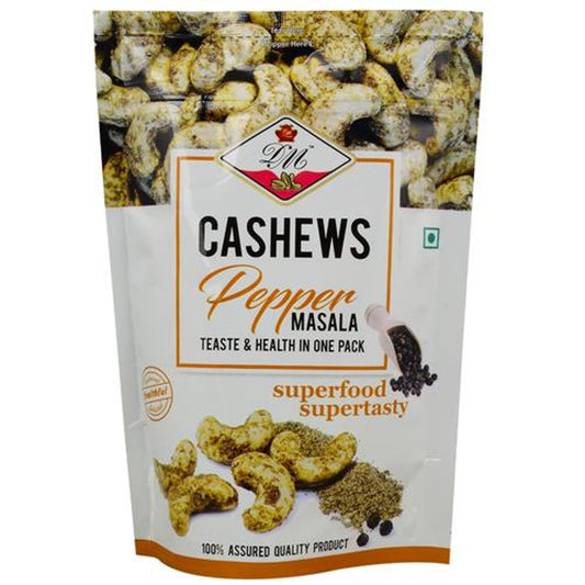 Cashews - Dry Roasted, Pepper Masala, Natural Healthy Nuts