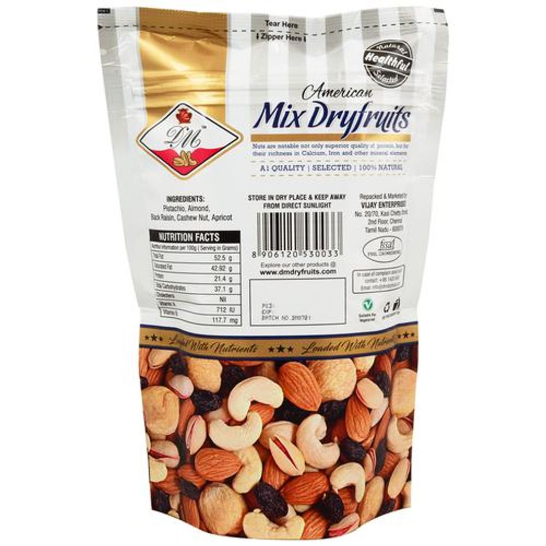 American Mix Dry Fruits - Vitamins, Minerals, Fibre Rich, Assorted Healthy Nuts