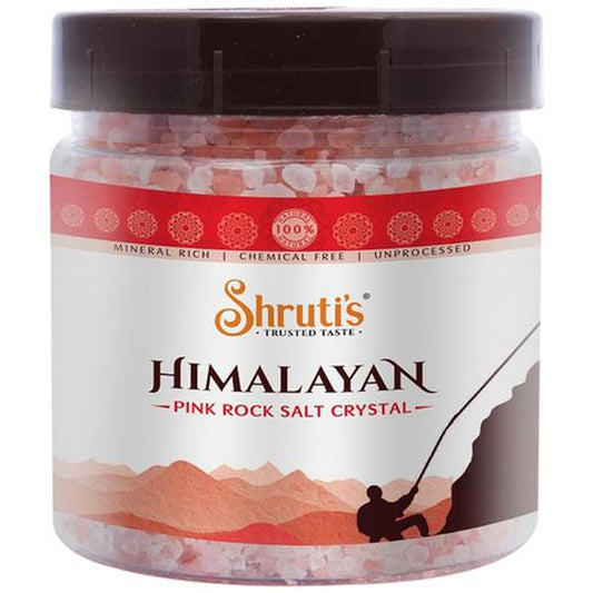 Shruti`s Himalayan Pink Rock Salt Crystal - Chemical Free, Unpr 454 g