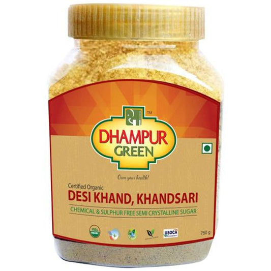 Desi Khand Khandsari Semi Crystalline Sugar - Chemical & Sulphur Free