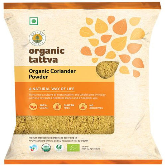 Organic Coriander Powder - Fresh, Vegan, Gluten-Free & No Additives