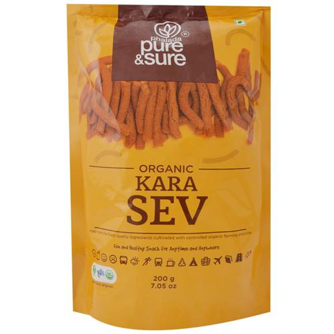 Organic Kara Sev - Fun & Healthy Snack