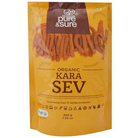 Organic Kara Sev - Fun & Healthy Snack