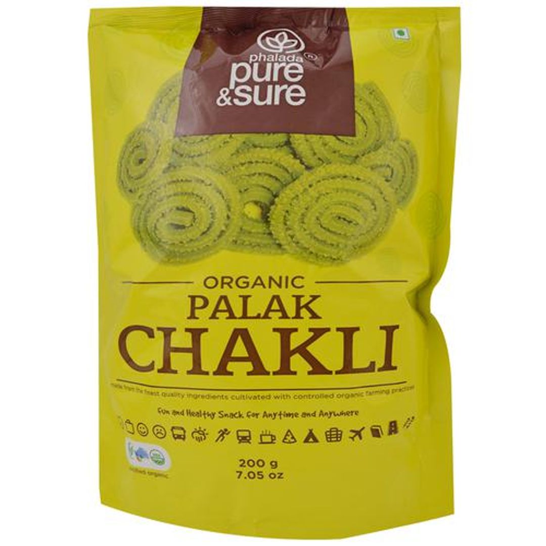 Organic Palak Chakli - Fun & Healthy Snack