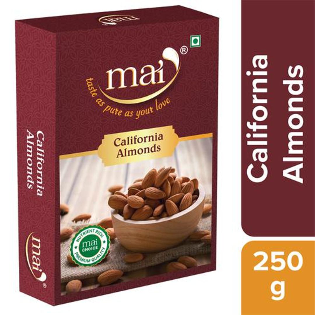 PREMIUM CALIFORNIA ALMONDS BADAM 250 gm