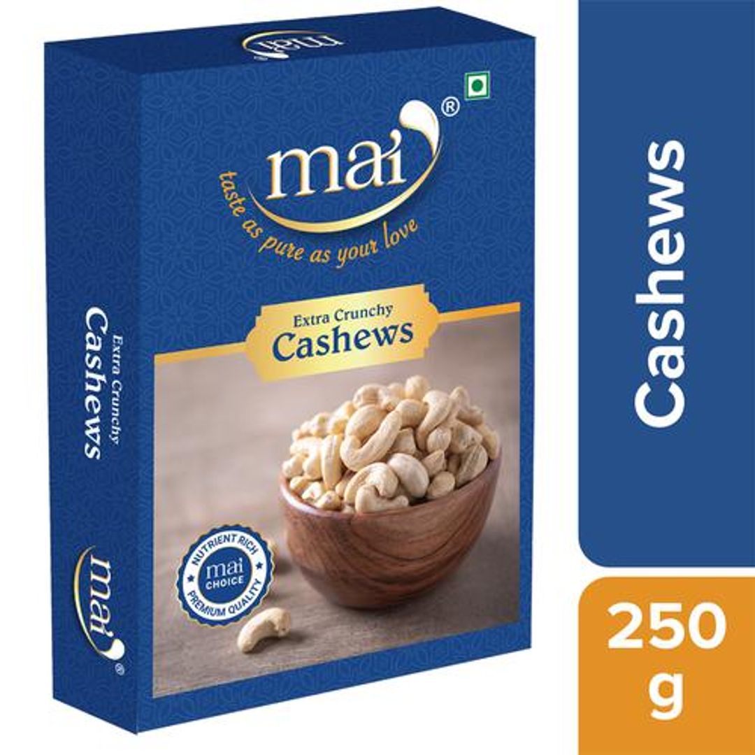 PREMIUM CASHEWS KAJU WHOLE 250 gm