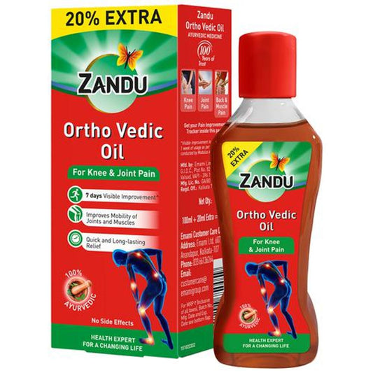 Ortho Vedic Oil - Provides Relief From Joint, Muscle & Knee Pain