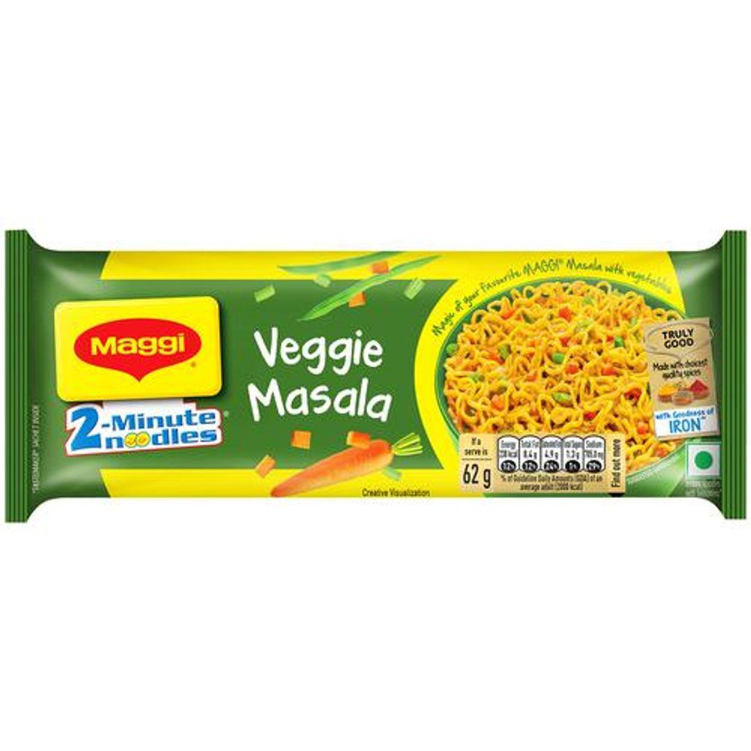 2-Minute Instant Noodles - Veggie Masala