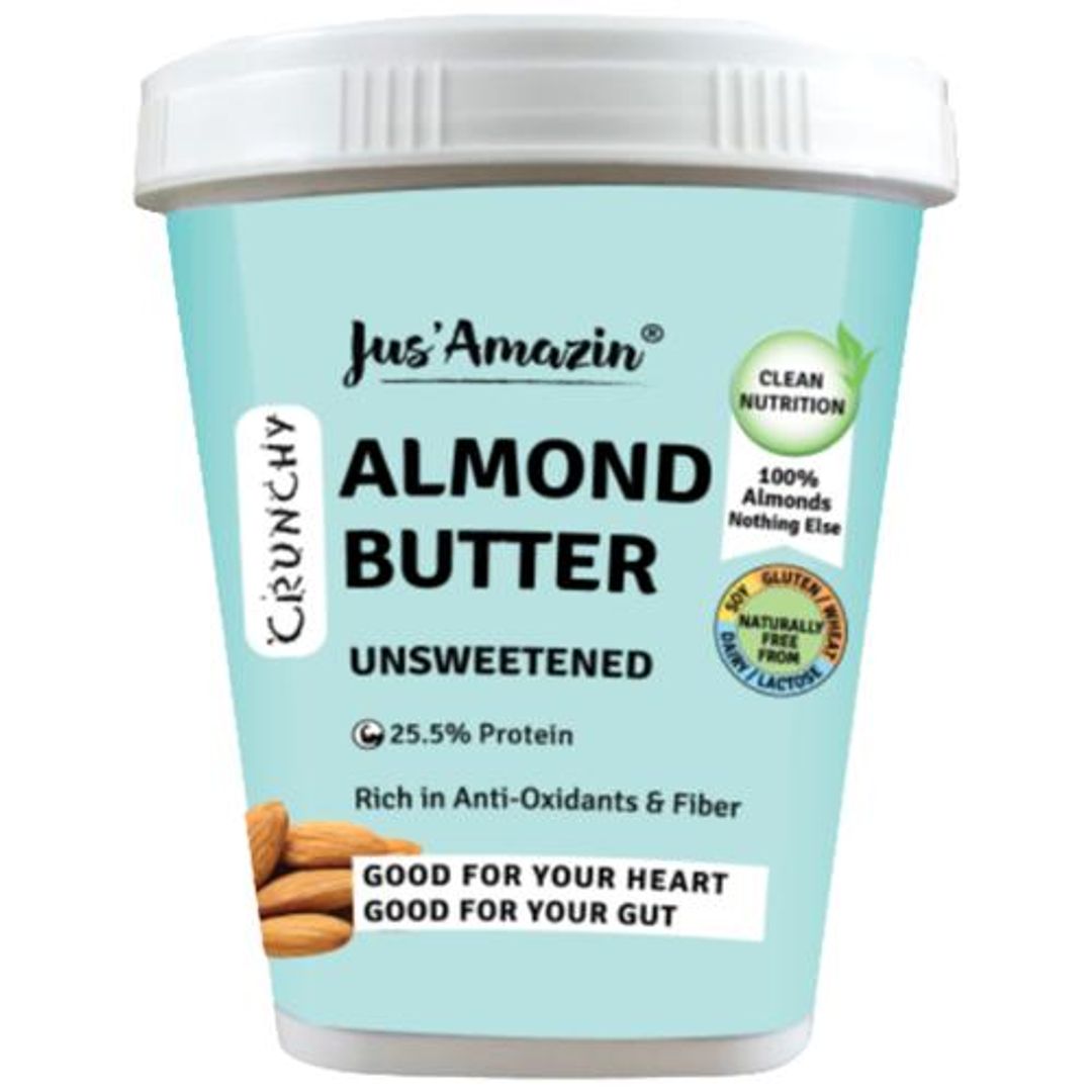 Almond Butter - Crunchy, Unsweetened