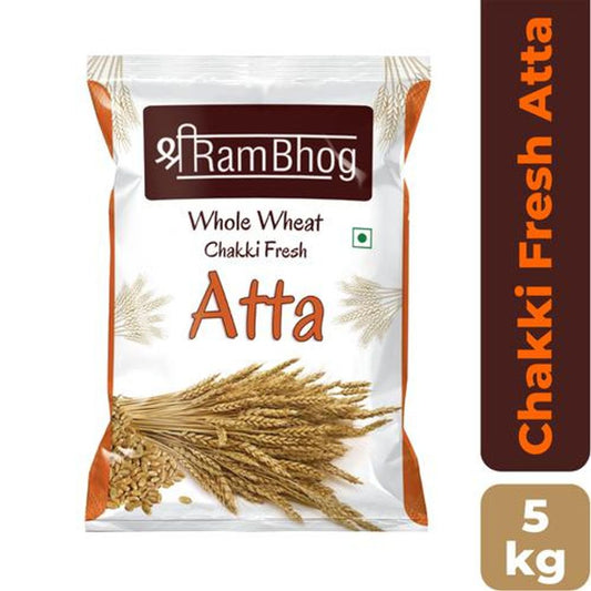 Chakki Fresh Atta - Whole Wheat, 100% Pure, Natural, Rich In Protein, Fibre & Calcium - TOKO CART