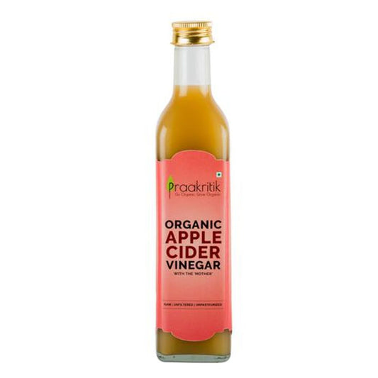 Apple Cider Vinegar With The Mother - Organic, Raw, Pure, Unfiltered & Unpasteurized
