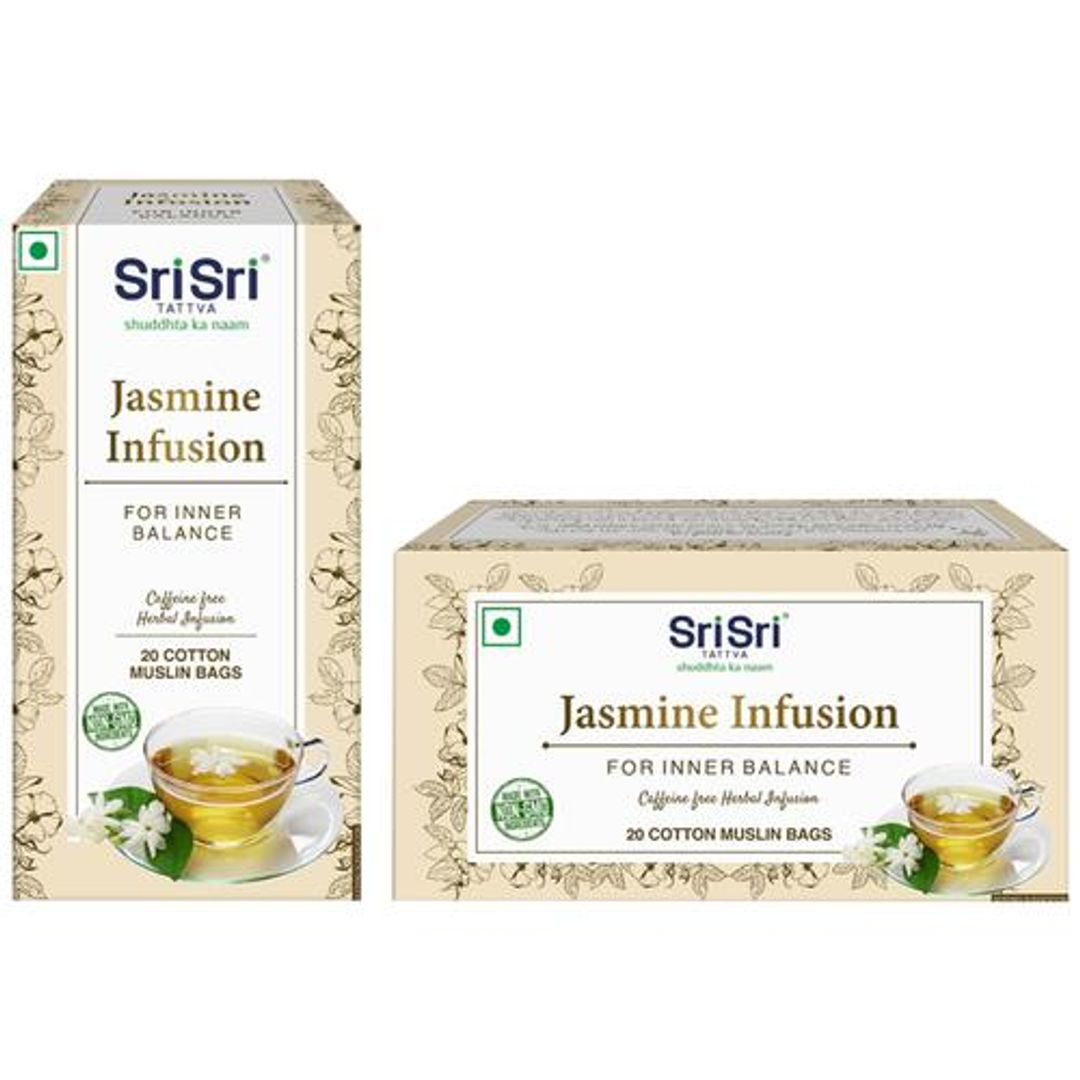 Jasmine Infusion - Provides Inner Balance & Freshness, Caffeine Free