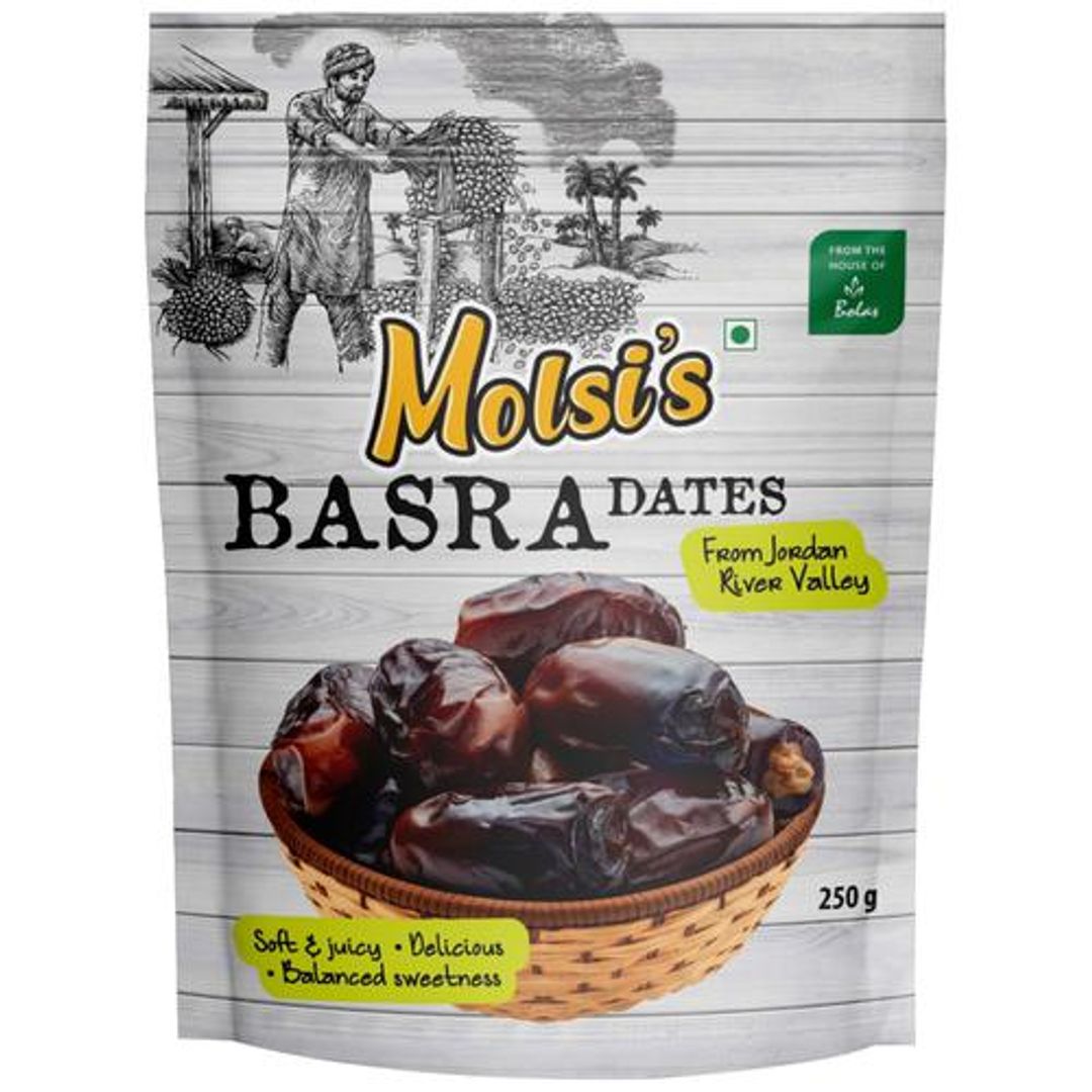 Basra Dates - Soft, Juicy, Delicious, Balanced Sweetness, Boosts Immunity