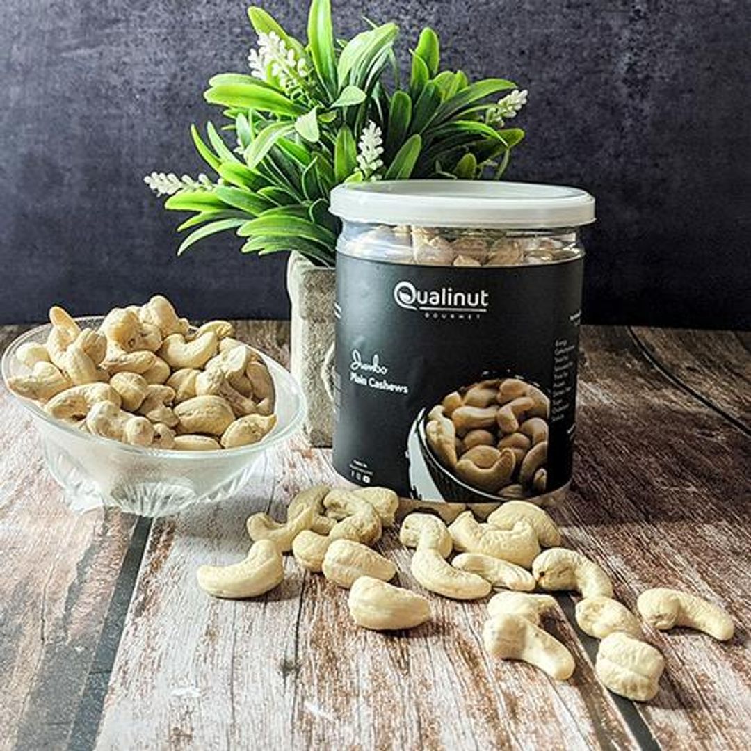 Jumbo Plain Cashews - High In Protein, Rich In Vitamin E, Boosts Immune System