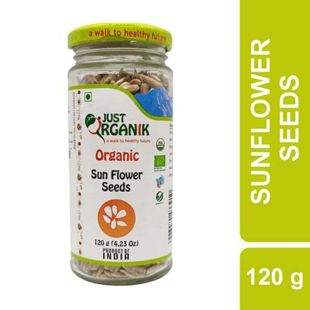 Sunflower Seeds - Nutty, 100% Organic, Fibre-Rich, Boosts Immune System