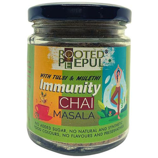 Immunity Chai Masala - With Tulsi & Mulethi, No Added Sugar, No Added Flavours/Preservatives