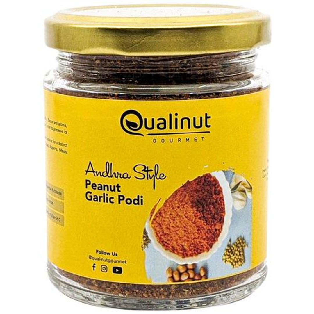 Andhra Style Peanut Garlic Podi - Rich In Flavour & Aroma