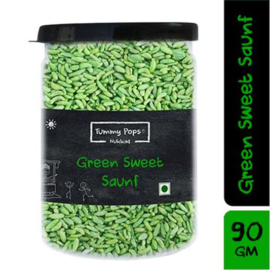 Mouth Freshener/ Mukhwas - Nukkad Green Sweet Saunf, After-Meal Digestive