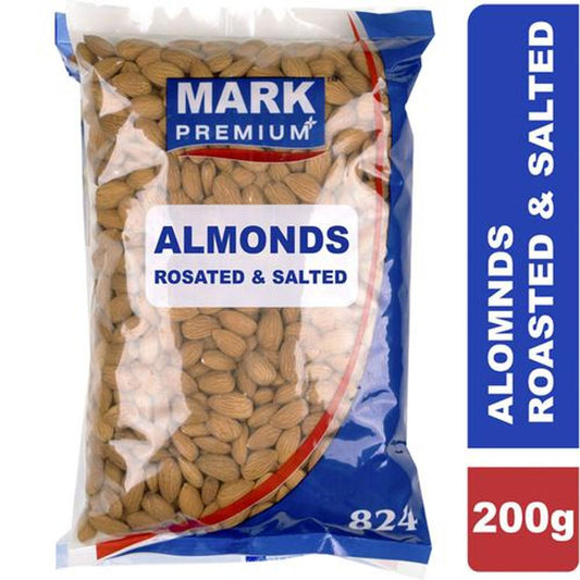 Almond - Roasted & Salted, Rich In Fibre, Boosts Immunity, Gluten Free