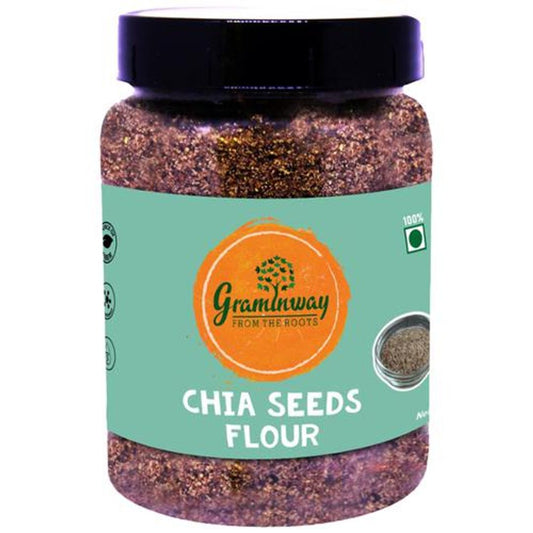 Chia Seeds Flour - Rich In Protein, Fibre & Omega 3, For Baked Dishes, Smoothies