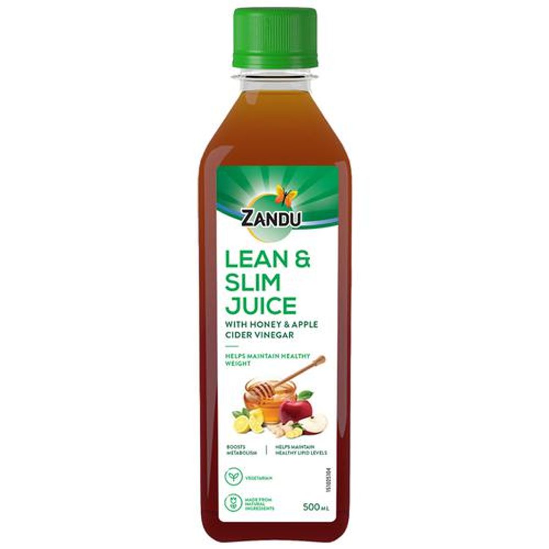 Lean & Slim Juice - Honey, Apple Cider Vinegar, Vegetarian, Helps Manage Weight, Boosts Metabolism