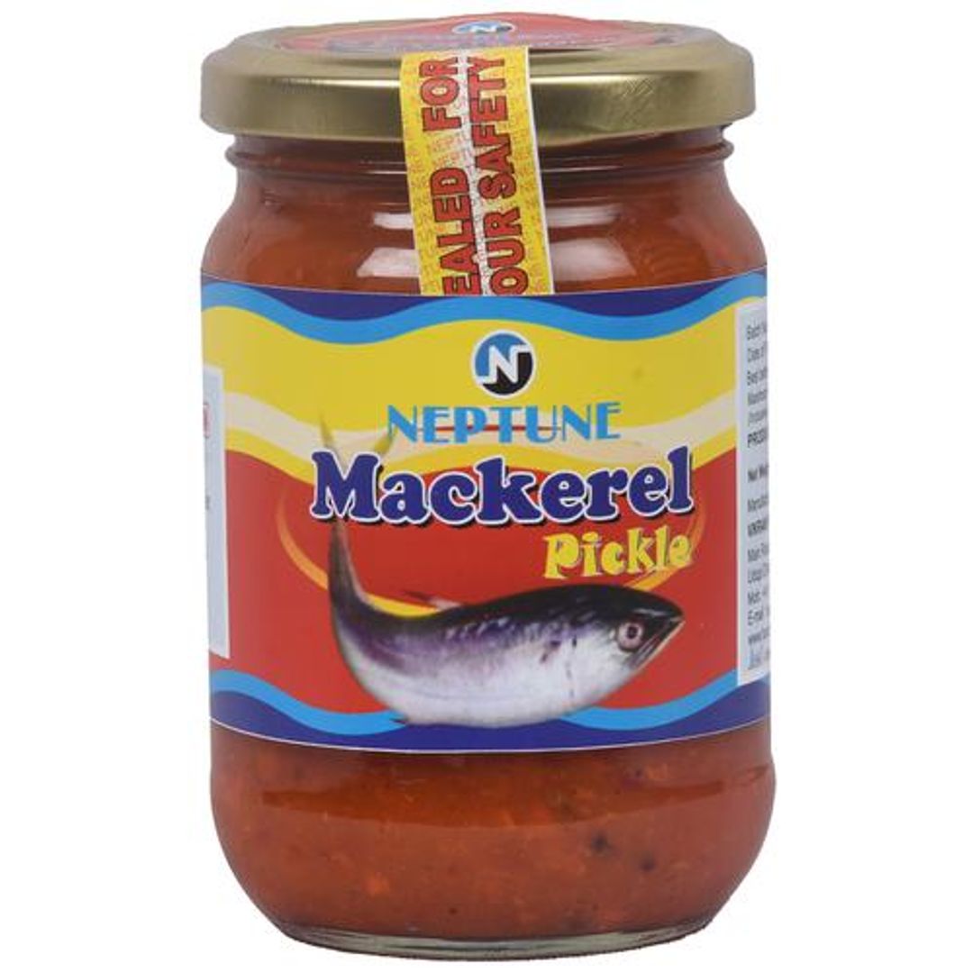 Mackerel Pickle - Omega 3 Rich, Healthy Fish Condiment, Sides For Chapati, Rice