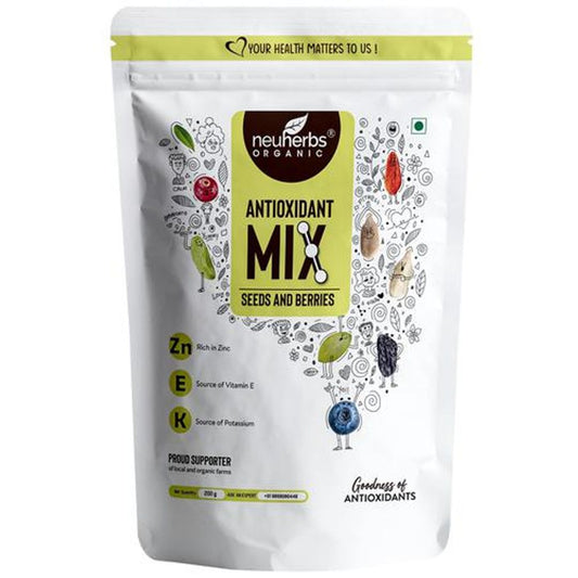 Antioxidants Mix - Seeds & Berries, Rich In Protein, Fiber & Vitamin-E