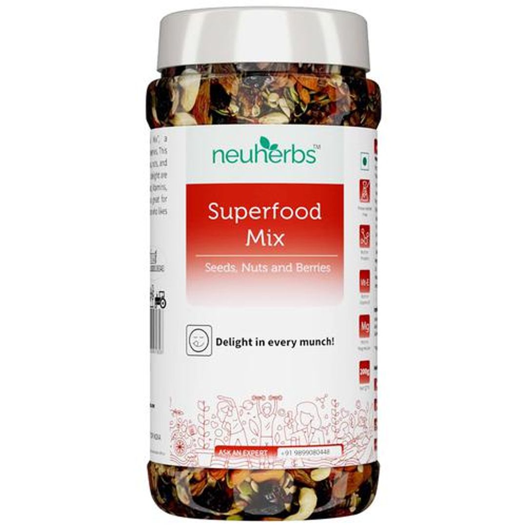 Superfood Mix - Seeds, Nuts & Berries, Rich In Protein & Vitamin E