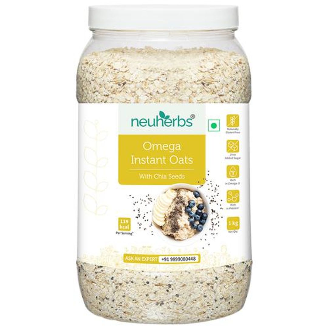 Instant Oats - Rich In Protein, Fiber & Antioxidant, Help In weight Management