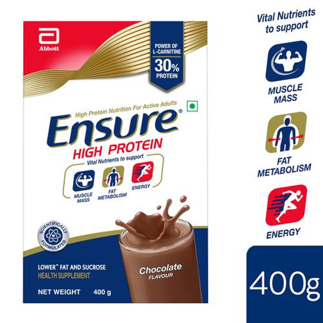 High Protein Drink - For Physically Active Adults, Chocolate Flavour