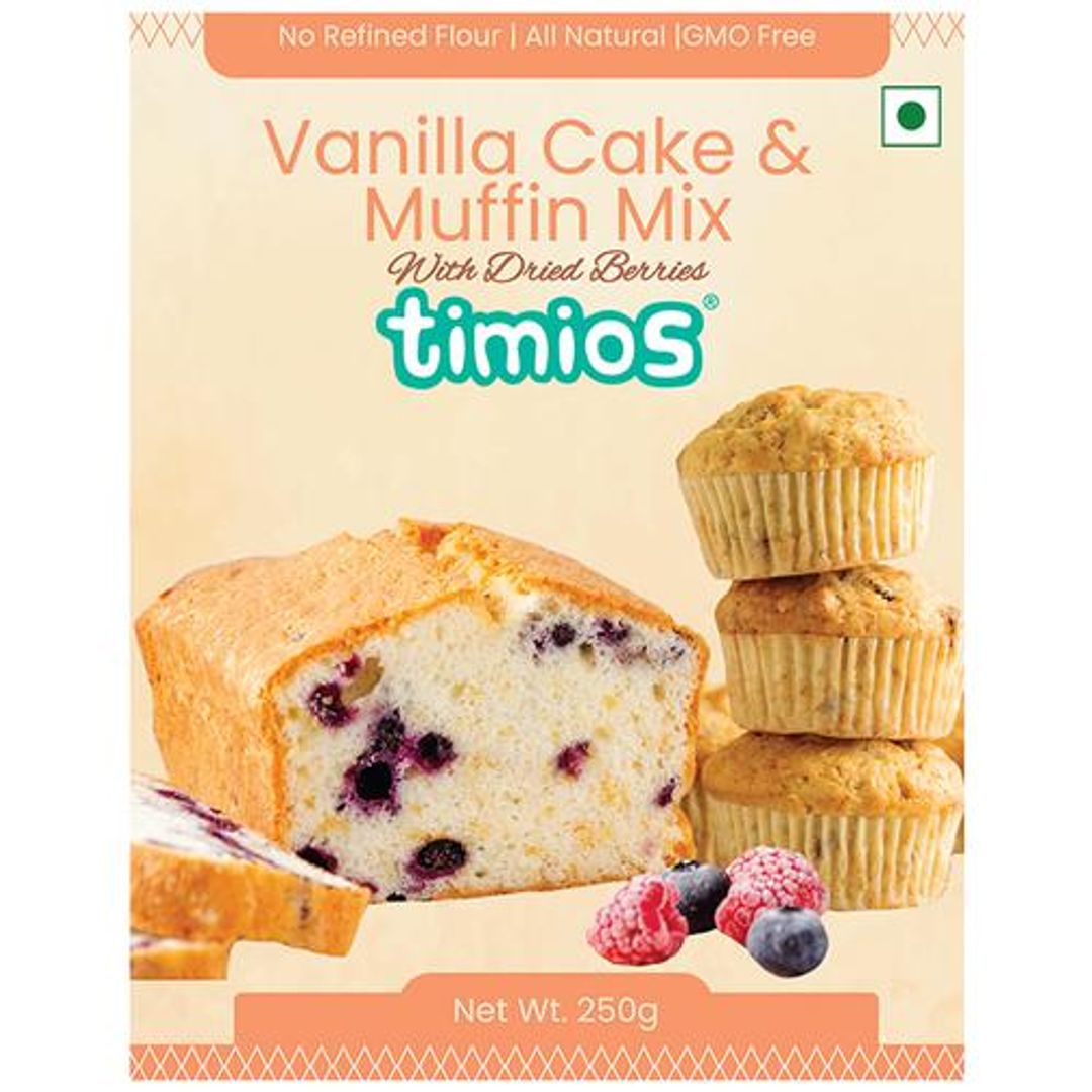 Vanilla Cake & Muffin Mix - Made With Multigrain, Rich In Protein, Calcium