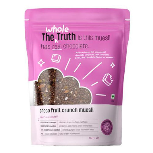 Choco Fruit Crunch Breakfast Muesli - Provides Energy