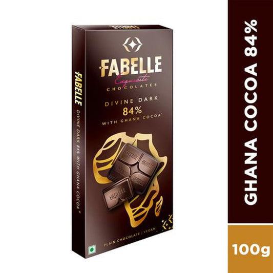 Exquisite Chocolates - Divine Dark 84% With Ghana Cocoa