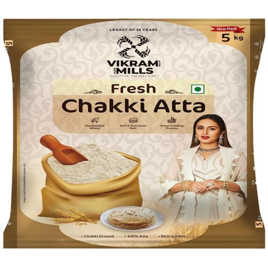 Fresh Chakki Atta - For Soft & Nutritious Roti