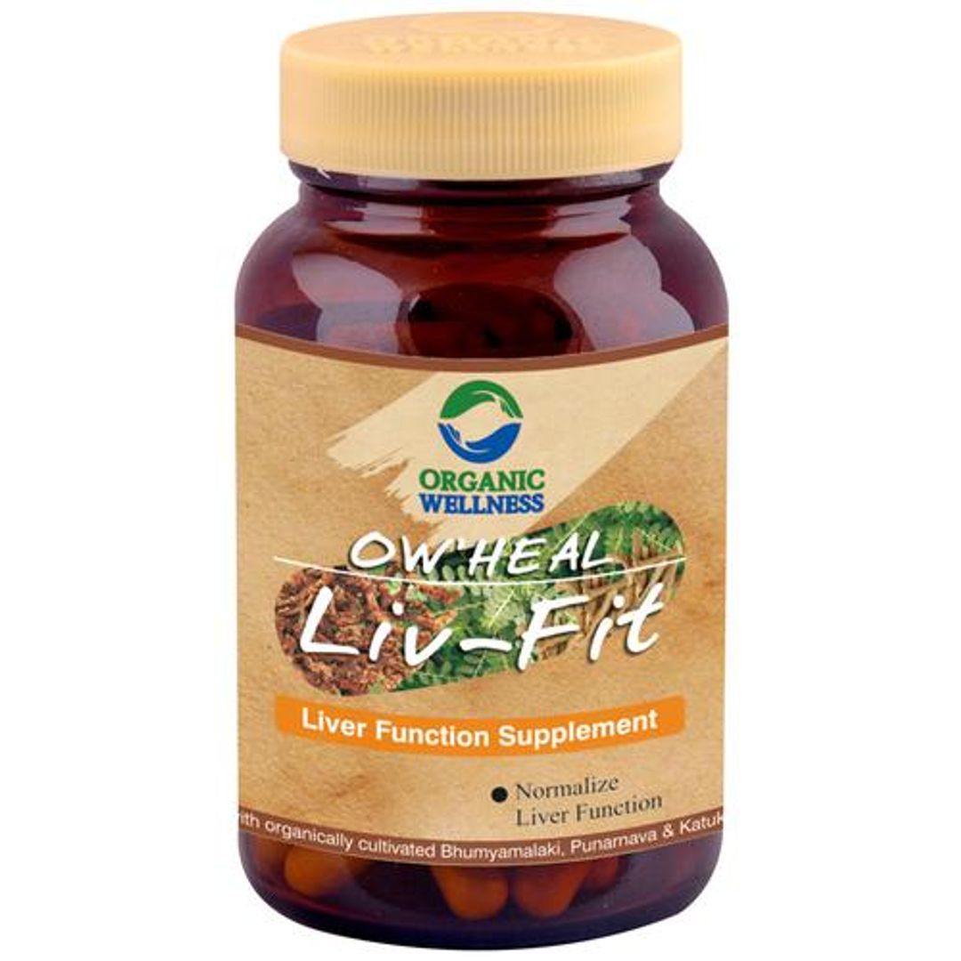 Ow' Heal Liv-Fit Capsules - Herbal Extract, Health Supplement, Normalises Liver Functions