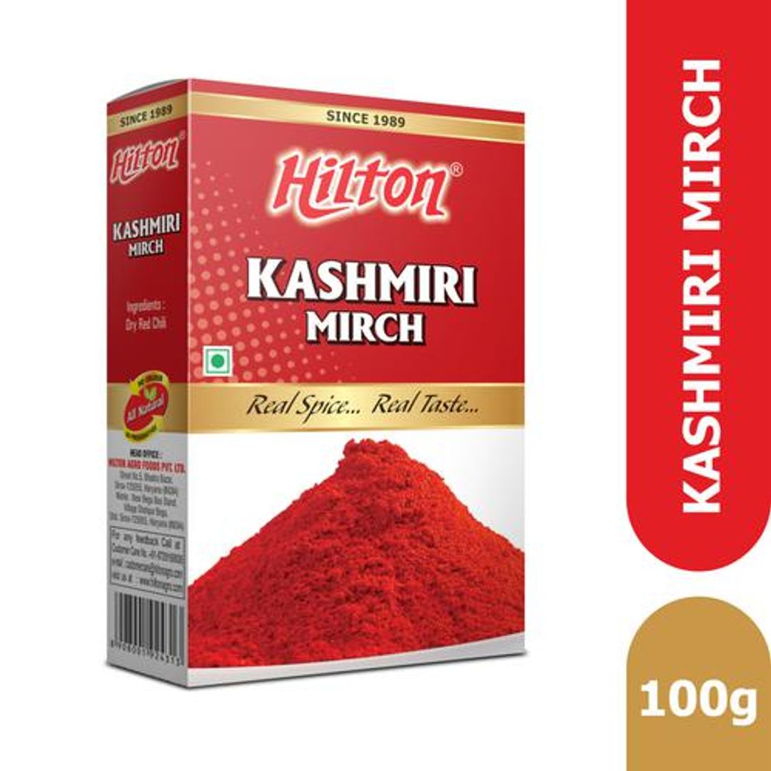 Kashmiri Mirch - Less Spicy, Premium Quality Imparts Vibrant Colour To Food