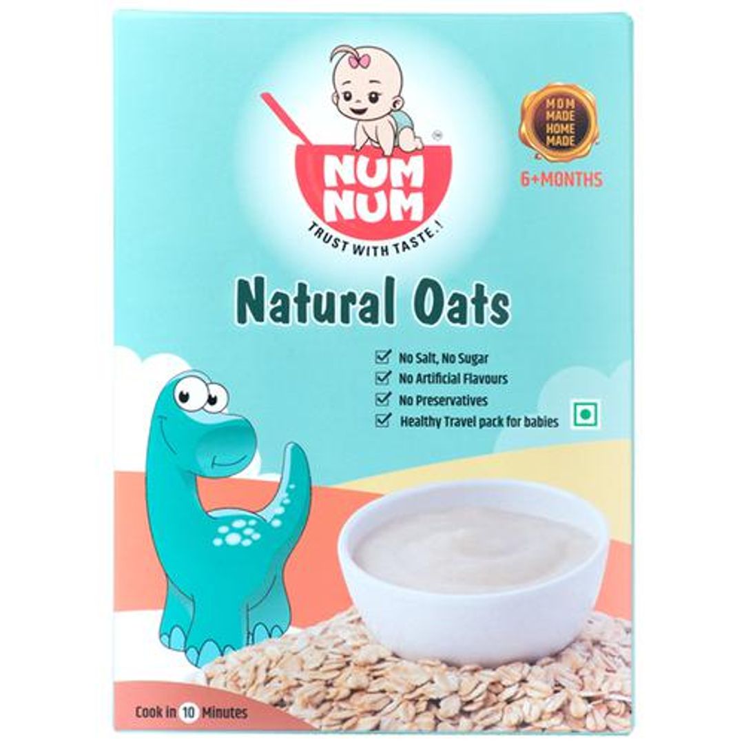 Natural Oats - Provides Energy, For Babies Above 6 Months