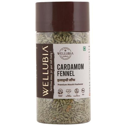 Cardamom Fennel - Premium Mouth Freshener, Good For Health, Vegan, Natural Colours